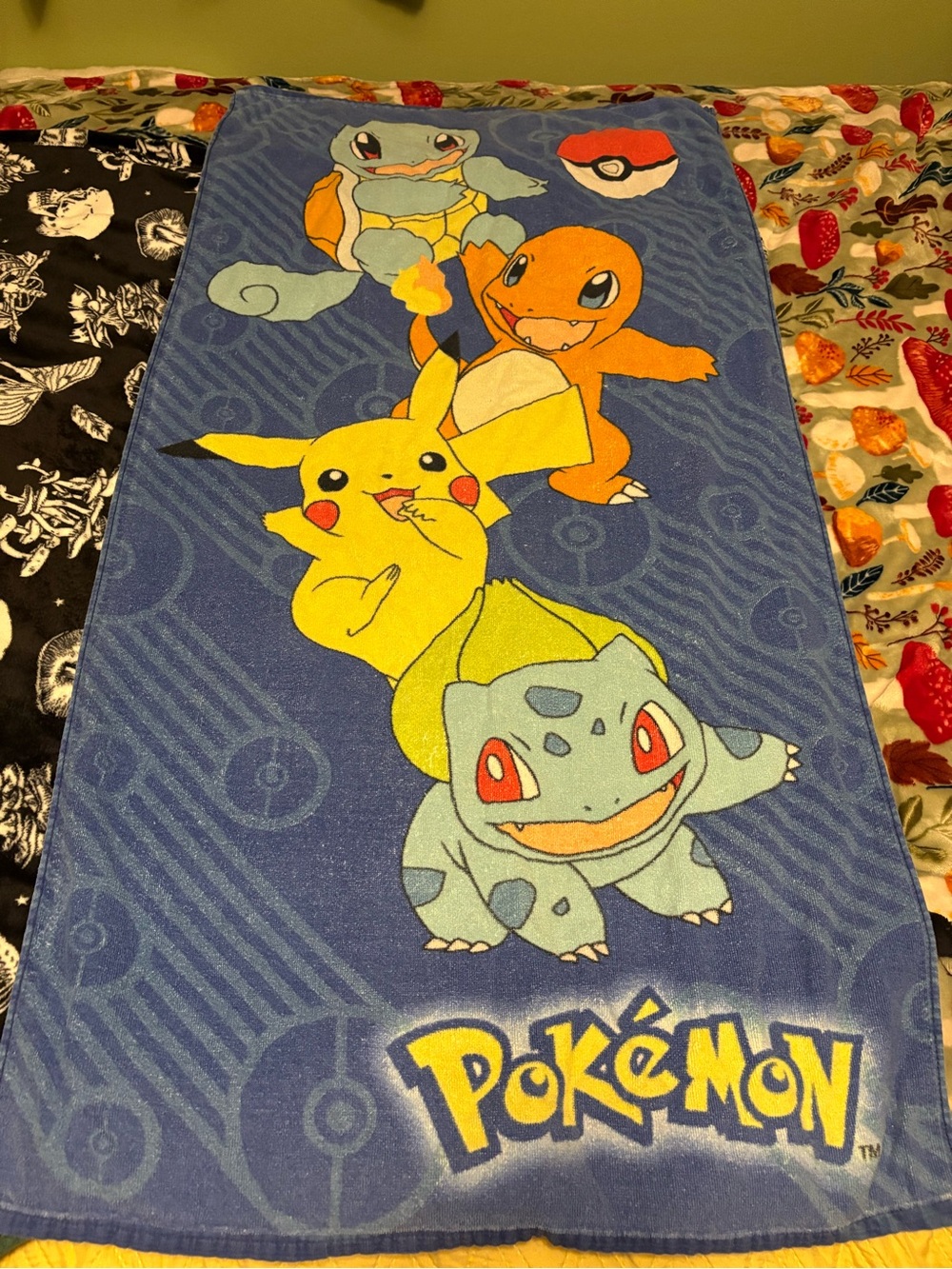 Pokemon Towel in 90’s Style